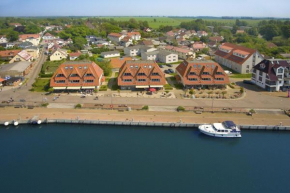 hafennahe Ferienwohnung mit Balkon und Meerblick - Hafenhäuser Wiek Wohnung 15 Wiek Auf Rügen 